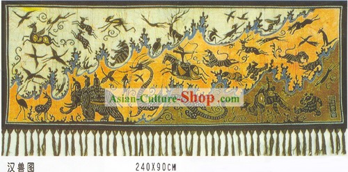 Batik Hanging-chinesischen Antike Schätze