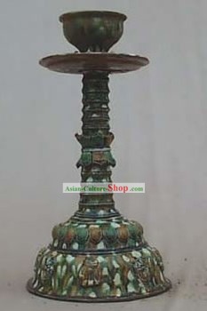 Chinois classique Archaized Tang San Cai Statue-Tang Dynasty Chandelier