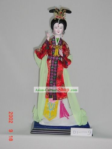 Handmade poupée figurine soie de Pékin - Palais Beau impératrice