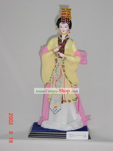 Handmade poupée figurine soie de Pékin - Wu Zetian, l'empereur première femme dans l'histoire chinoise