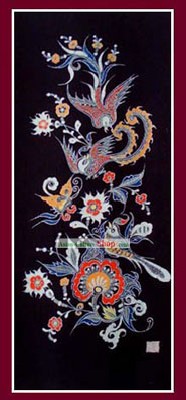 Handmade Batik Hanging von Miao Stamm-Phoneix