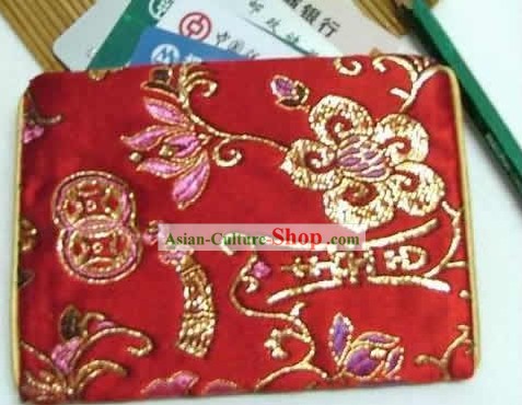 중국어 클래식 신용 카드 지갑