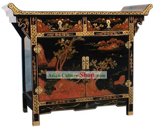 Ware chinoise laque Palais Cabinet antique Nature