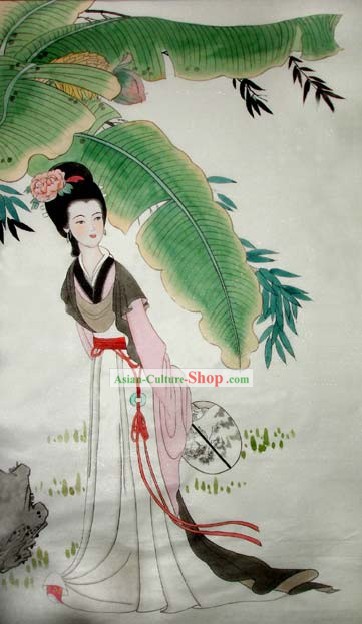 Peinture Traditionnelle Chinoise, ancien palais princesse Ji Xiang