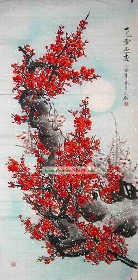 Neige Plum Blossom Peinture