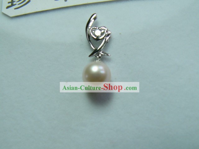 Nobel Blanc Nature collier de perles d'automne