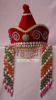 Mongolia Handmade Principessa Nobel Hat