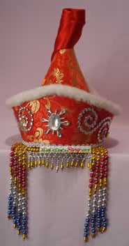 ガールのためのモンゴル手作り妖精の帽子