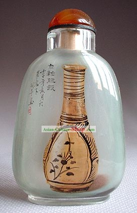 Snuff Bottles Mit Innen Painting Antique Series-Vase