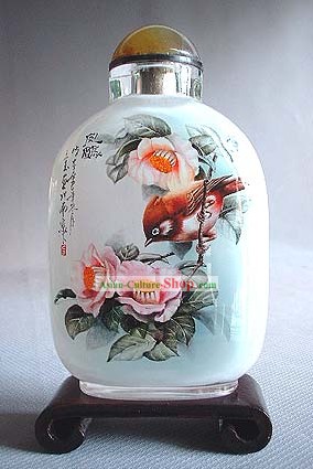 Snuff Bottiglie con dentro la pittura Uccelli Serie-Beautiful Uccello