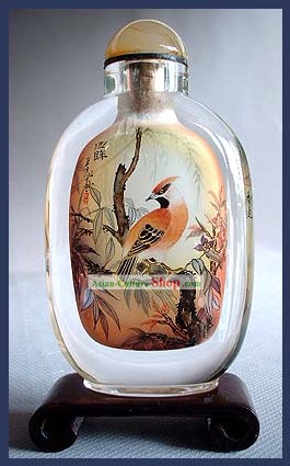 Snuff Bottles Mit Innen Painting Birds Series-Sunny Vogel