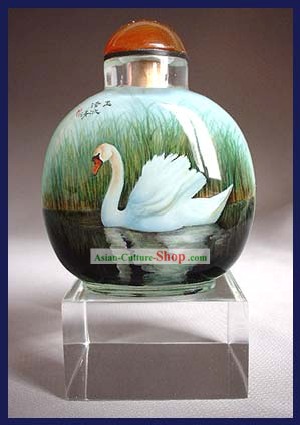 Snuff Bottles Mit Innen Painting Birds Series-Goose