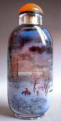 Snuff бутылки с внутренней пейзажная живопись серия-Travel