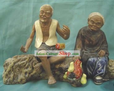 Figurine en porcelaine chinoise de Shi Wan-Amour