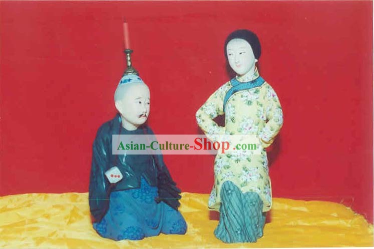 Peint à la main des arts Sculpture de figurine en argile Zhang-Punir Mari