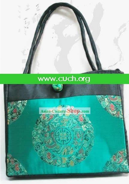 Китайский классический ручной работы Лаки сумка Шелковый