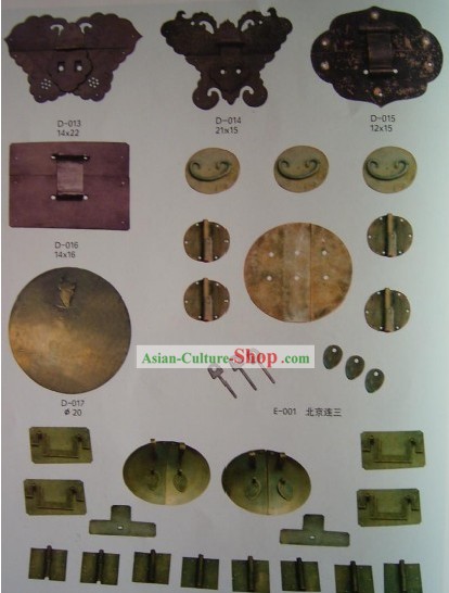 中国の古風にする銅の家具サプリメントホームデコレーション18