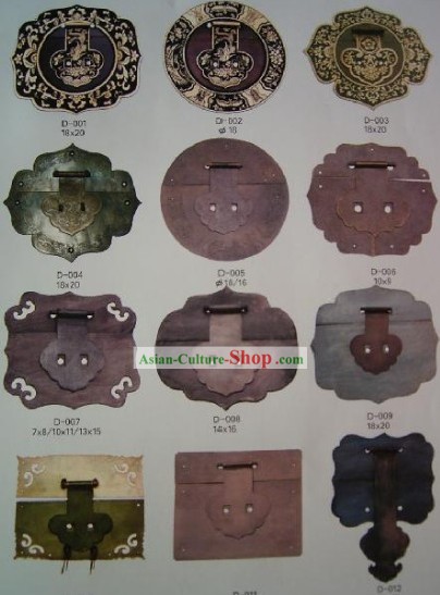 中国の古風にする銅の家具サプリメントホームデコレーション20