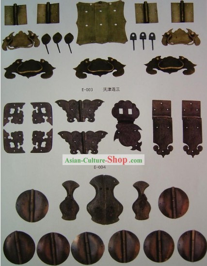 中国の古風にする銅の家具サプリメントホームデコレーション12