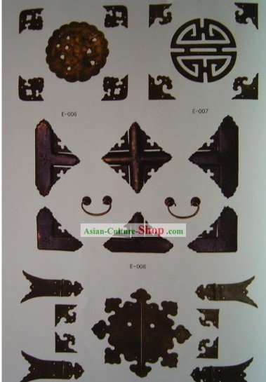 中国の古風にする銅の家具サプリメントホームデコレーション16
