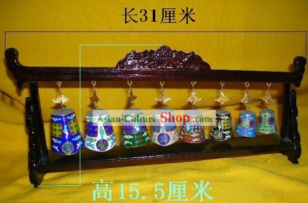 Cloisonne Chino palacio Impresionante colección-Bian Zhong