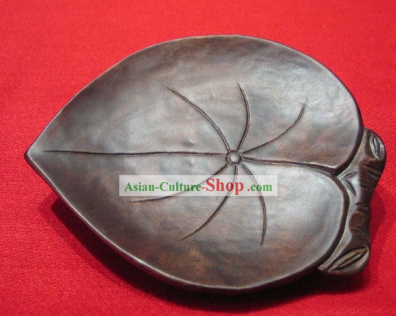 Hand Made китайской березы лист Форма теплоизолирующая подставка