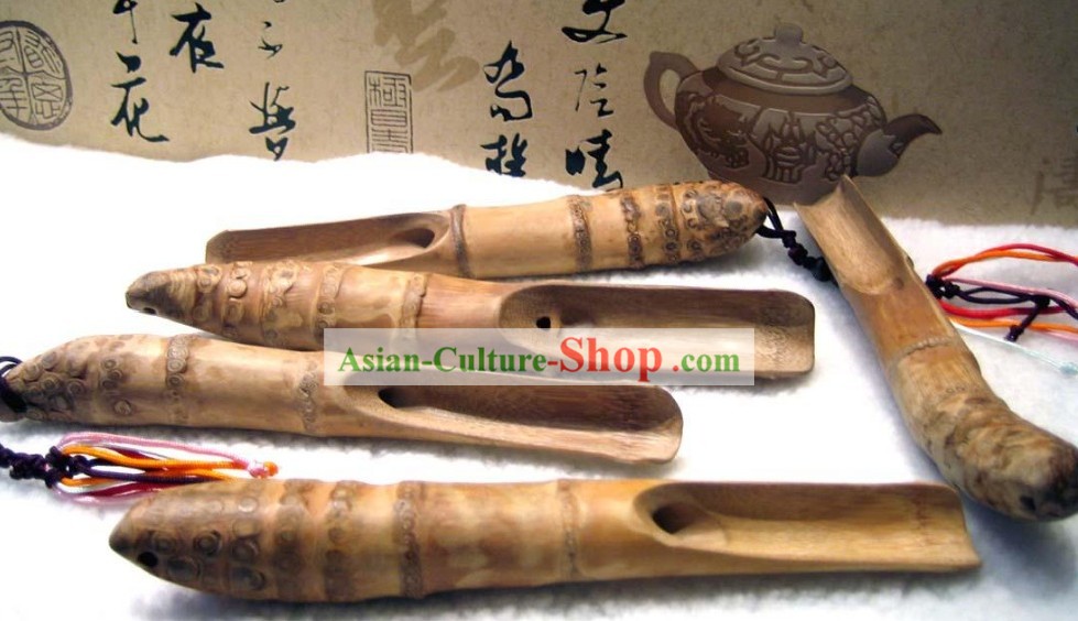 Chinese Hand Made Tea Bambuslöffel