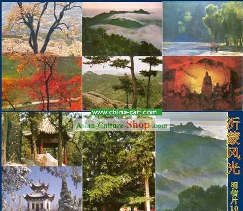 China Classic Meng Yi Scena Cartoline Set (10 Pezzi)