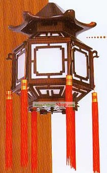 Tour de la Lanterne chinoise classique plafond Palais