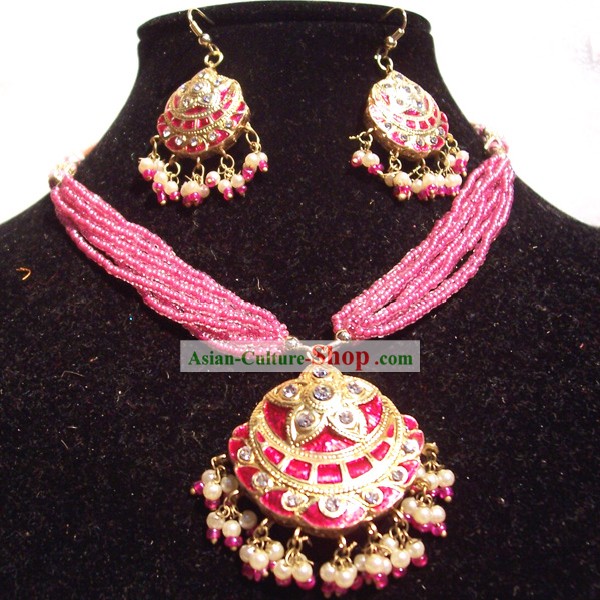 Indian Bijoux Fashion Costume-princesse rose