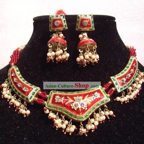 Indian Fashion Jewelry Suit-Lucky Red Baby-