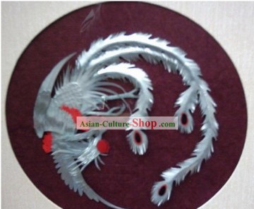 Chinese foglio di alluminio Oro Artigianato-Phoenix