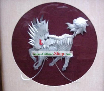 Chinese Alluminio lamina d'oro Artigianato-Kylin