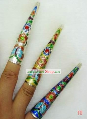 Китайский Перегородчатые Длинные ногти