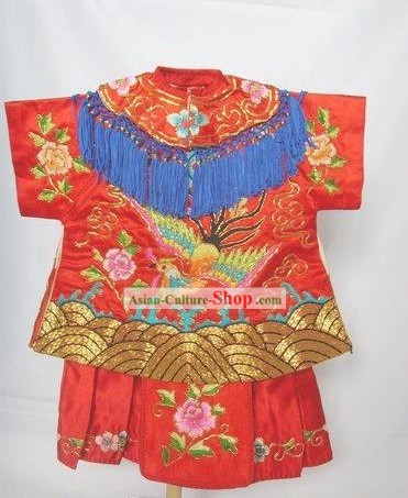 Fabriqué à la main chinoise costumes des marionnettes de mariage