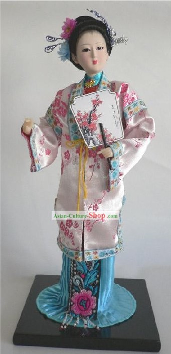 Handmade Pechino figura bambola di seta - Li Zhi