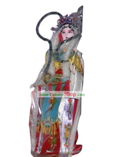 Handmade Peking Silk Figurine Doll - Wang Zhaojun (einer der alten vier Schönheiten)