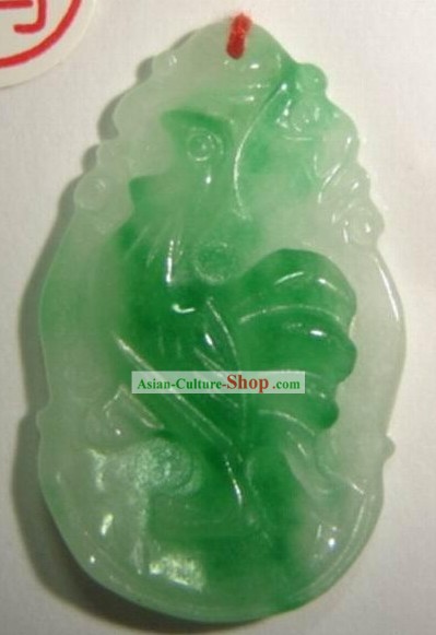 Chinese Classic Sternzeichen Huhn Jade Charm