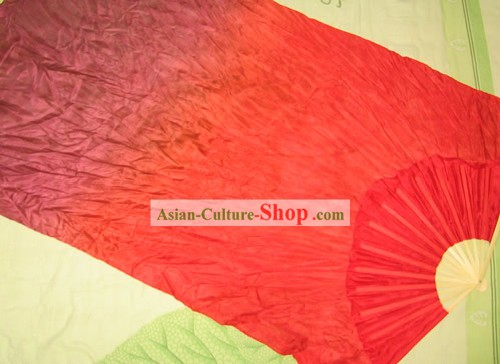 Китайский бамбук и шелк Цвет покрывалами Переход вентилятора