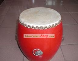 중국어 번체 30cm 지름 레드 드럼