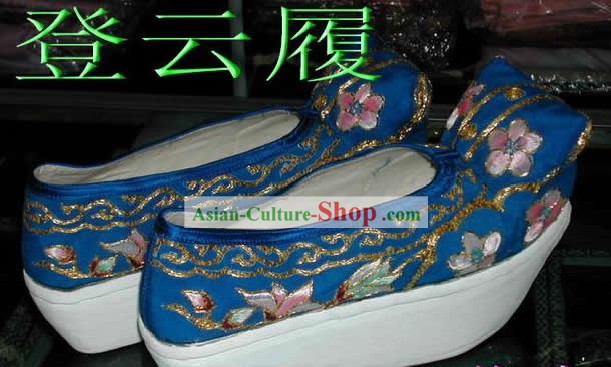 Пекин китайская классическая опера обувь на толстой подошве для женщин