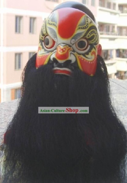 China clásica mano original Jefe de marionetas - Red Da Hua