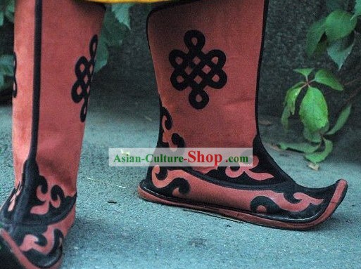 Handmade Classic Mongolian Shoes/Boots