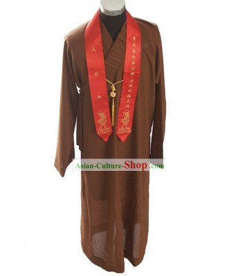 Китайский монах Шаолиня Robe/Монах костюм