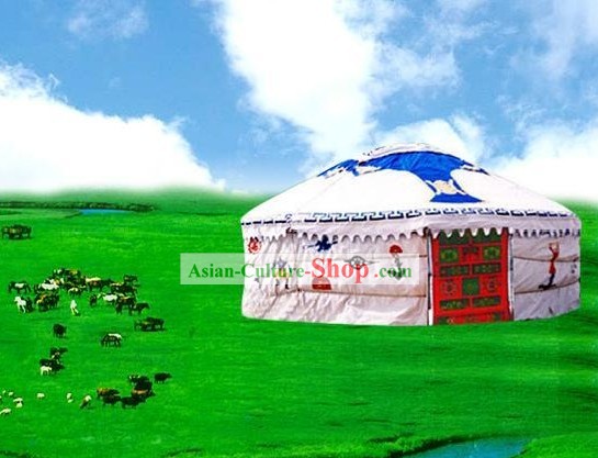 Cinese tradizionale Grande yurta mongola