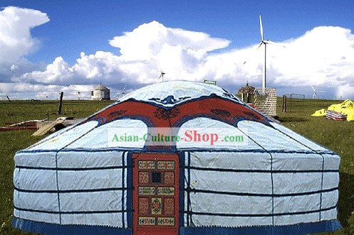 Supremo chino tradicional Yurta Mogolian