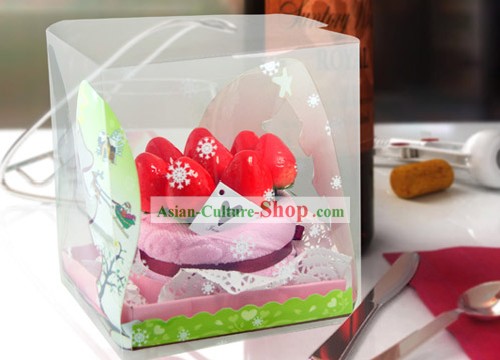 Gâteau de coton serviettes - Noël et Nouvel An Cadeaux