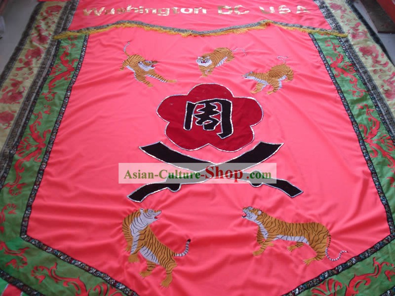 Custom-made cinese tradizionale Suprema Handmade grande bandiera Banner/