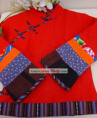 Suprême chinoise Lucky Red Bonne nouvelle blouse de coton Année d'hiver
