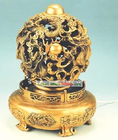 Kai Guang Feng Shui chinois Golding Ciel et la Terre Ball (toutes les bénédictions)